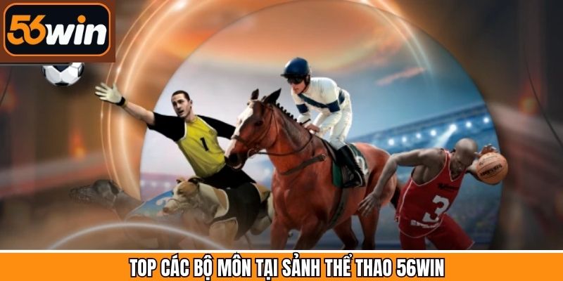 Các bộ môn thể thao 56Win nổi bật